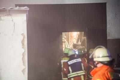 Winnenden-Baach: Brand in einer Scheune loest Feuerwehreinsatz aus